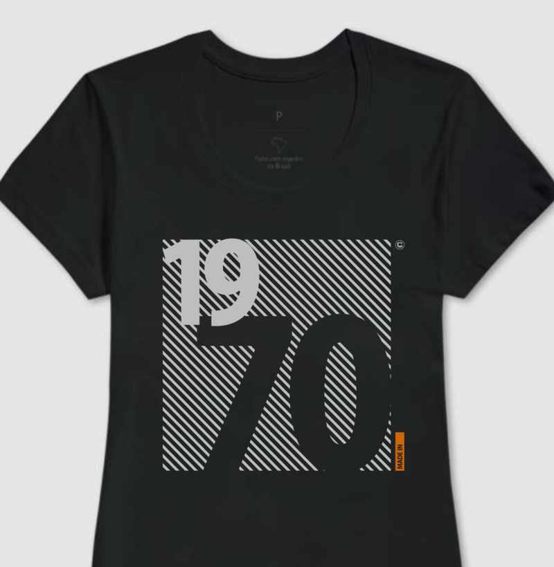 Ano 1970 Quadrado fem