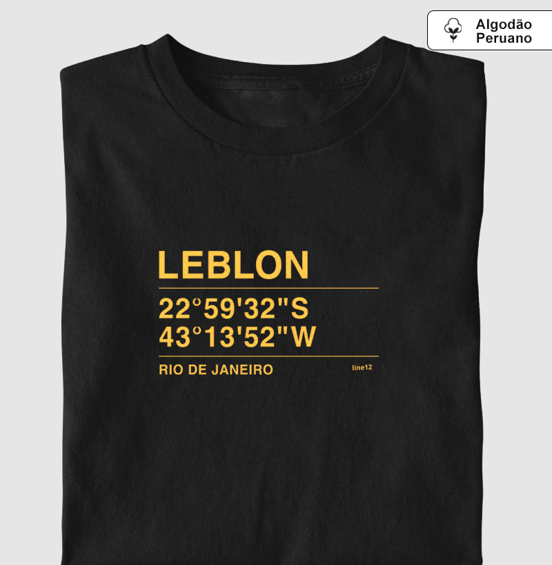 COORDENADAS DO LEBLON (EM AMARELO)