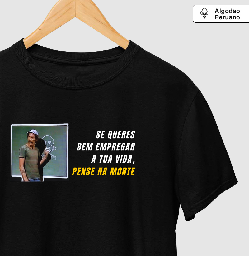 Camiseta Mr. Madruga Frase - Mr. GADU - Algodão Peruano