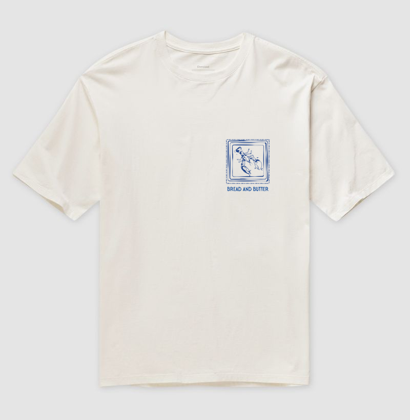 Camiseta Oversized Lagosta Bread and Butter 