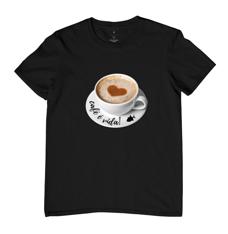 Café é vida xícara - #27482