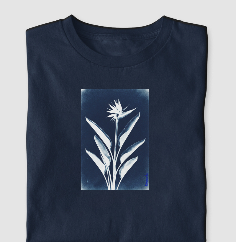 Flor Ave-do-Paraíso (negativo)