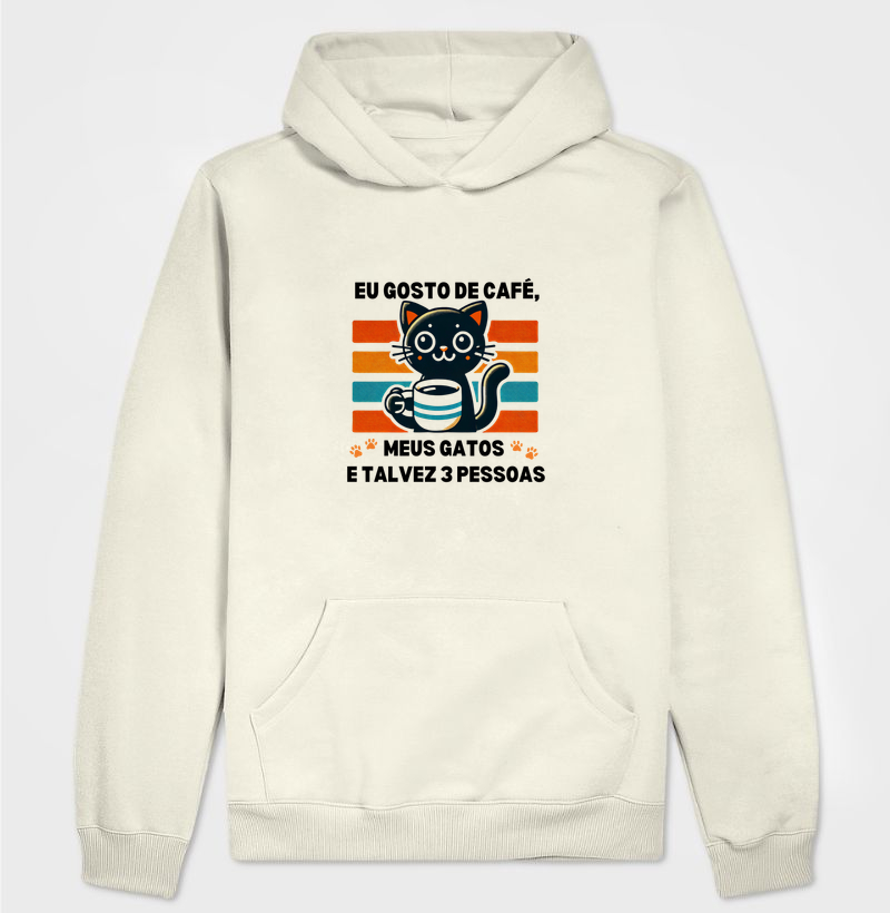 Gato e Café Estilo Retrô