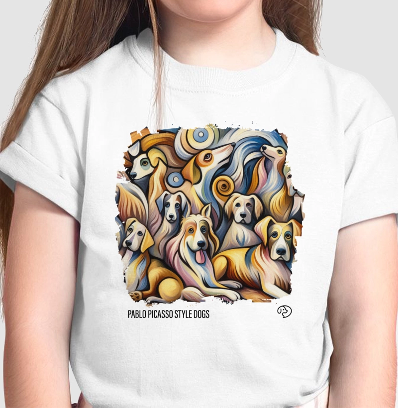 AUrte - Pablo Picasso Style Dogs