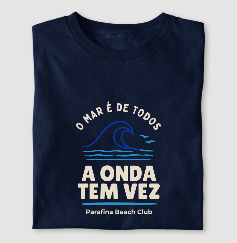 O Mar é de Todos - Camiseta