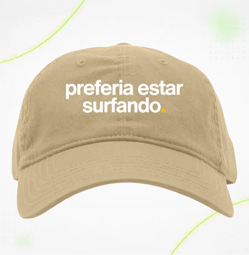 preferia estar surfando.