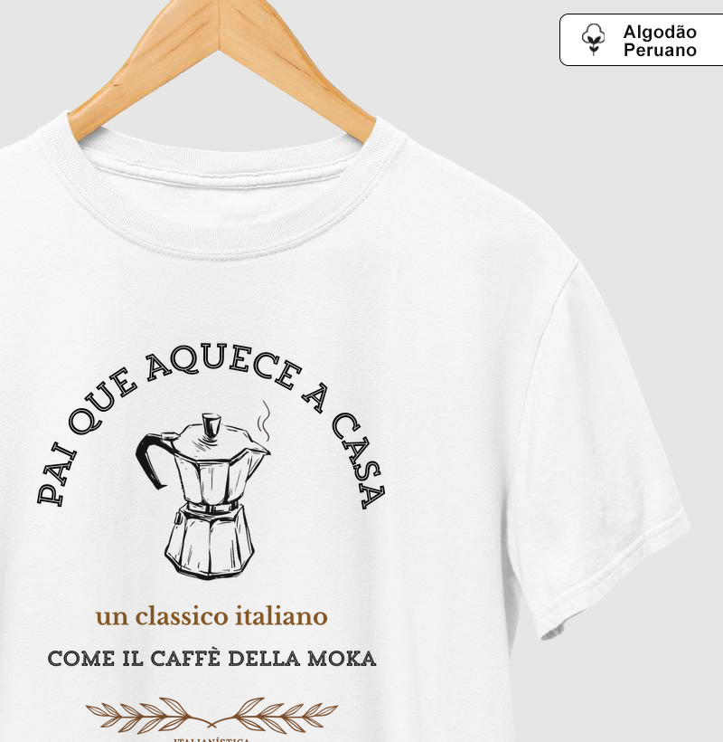 Pai que aquece a casa