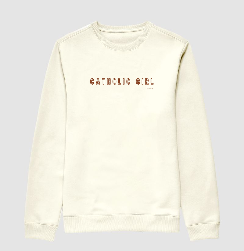 Catholic Girl moletom