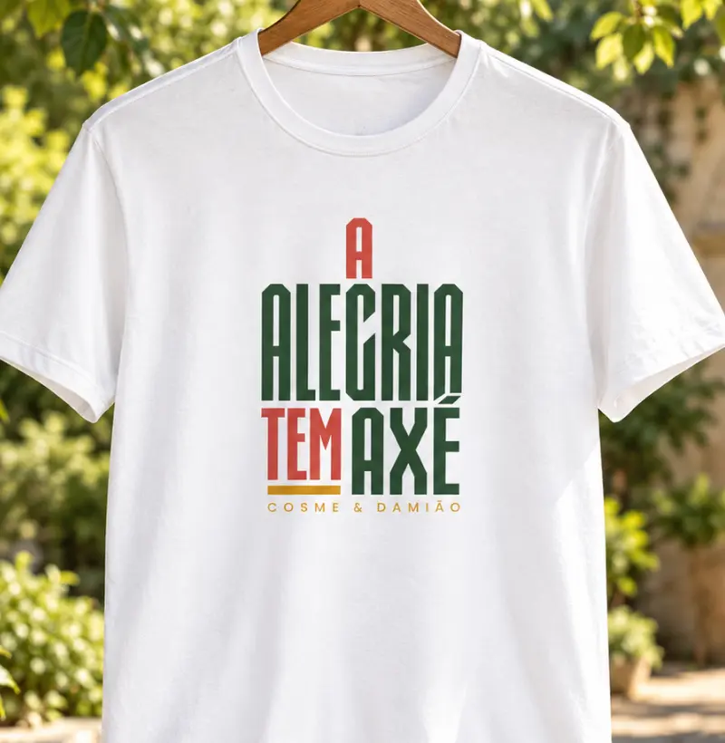 A ALEGRIA TEM AXÉ