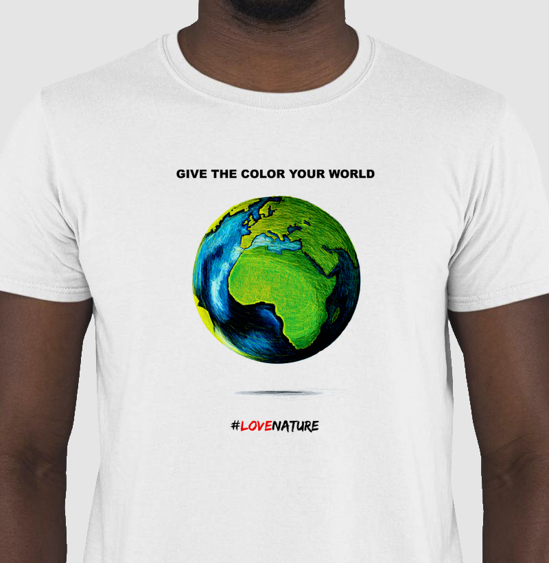 Camiseta Planeta Terra