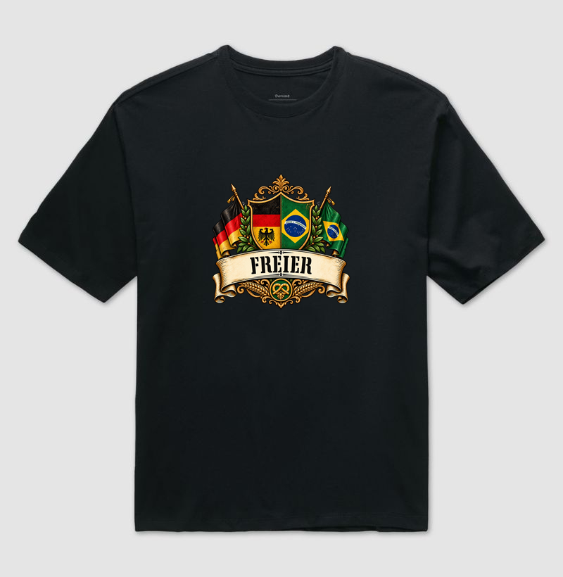 Freier  - Camiseta Oversized