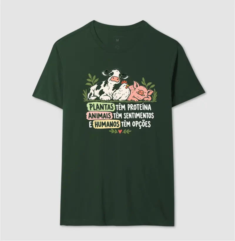 Humanos Têm Opções - Go Vegan!