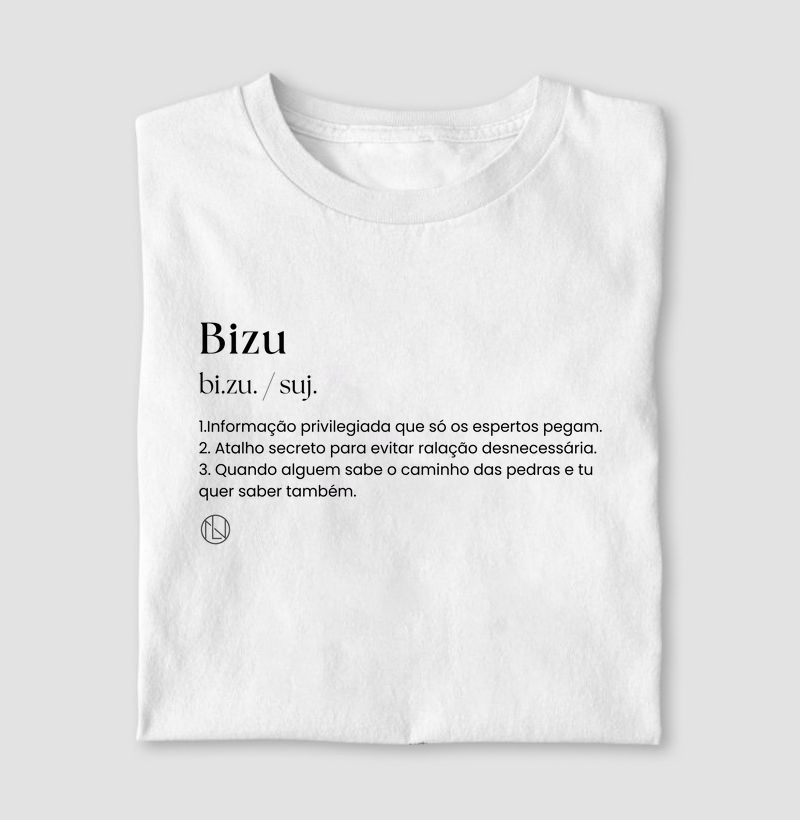Camiseta Significado Bizu