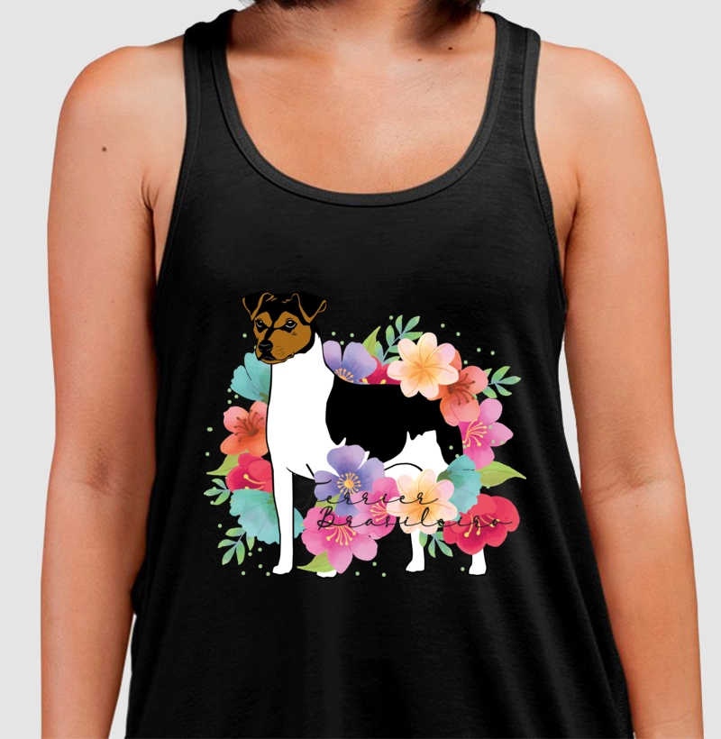 Terrier Brasileiro Floral