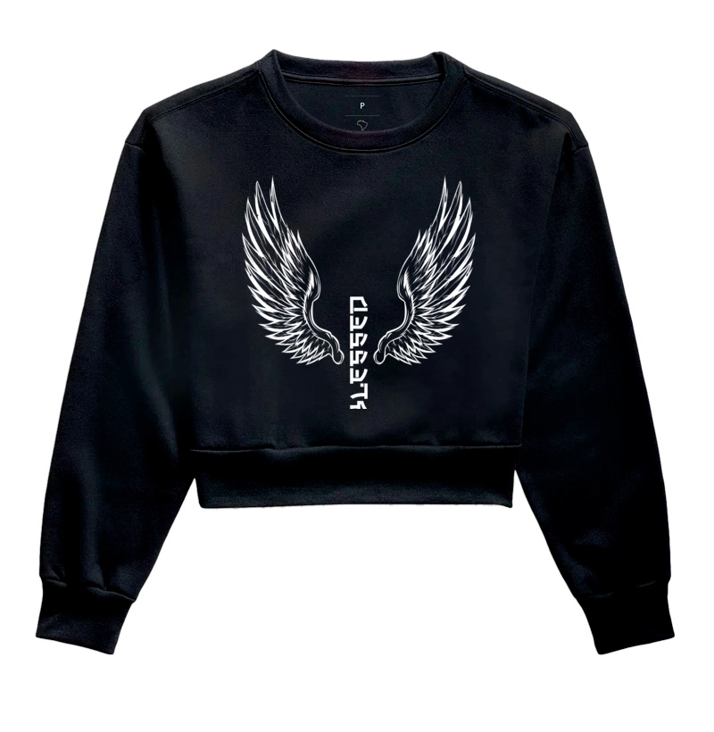 BLESSED - Cropped Moletom