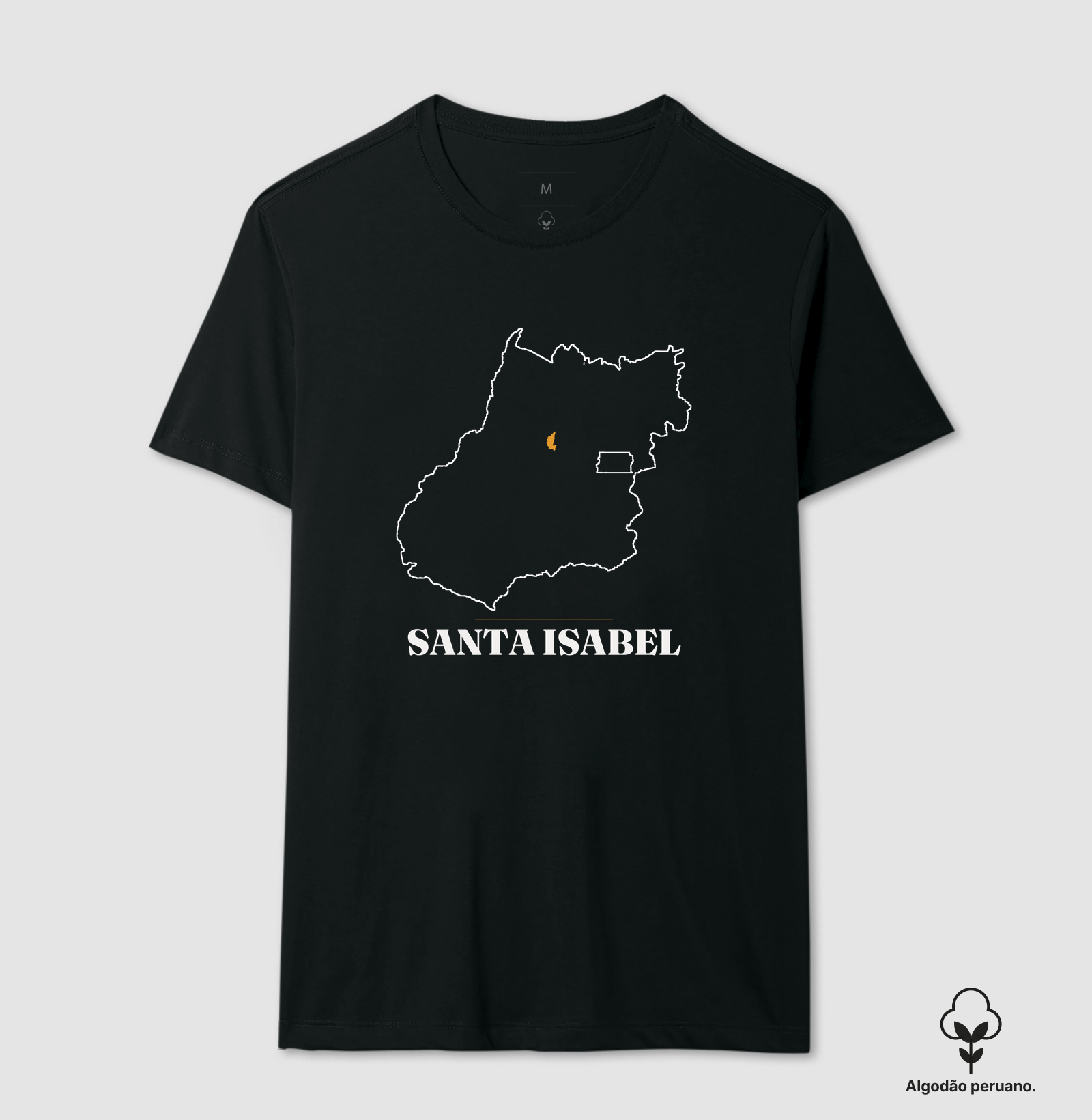 Santa Isabel | Traço GO - Camiseta Algodão Peruano
