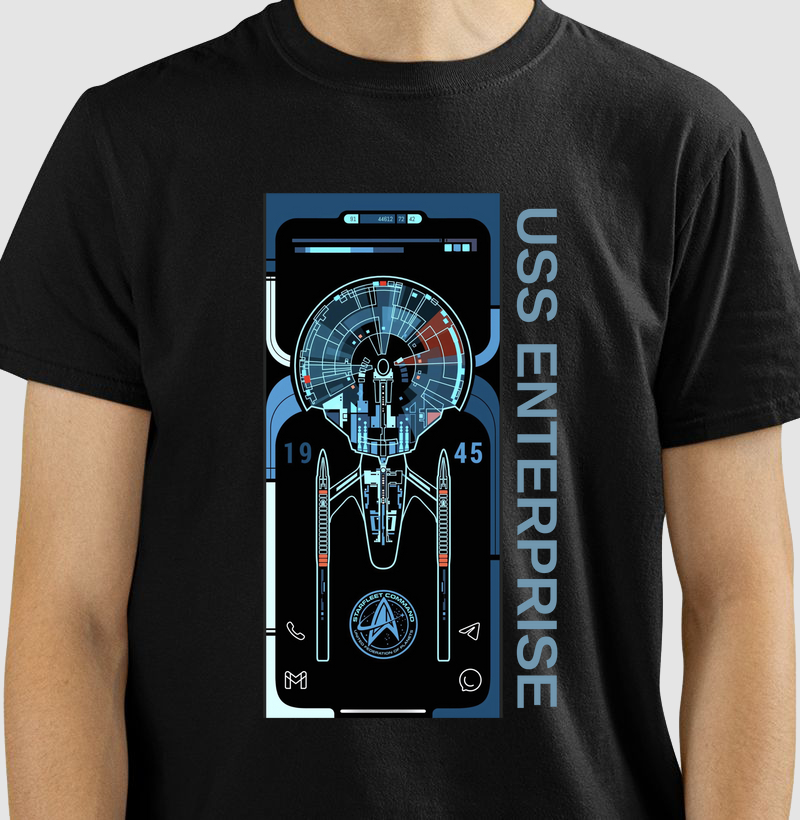 Camiseta USS Enterprise