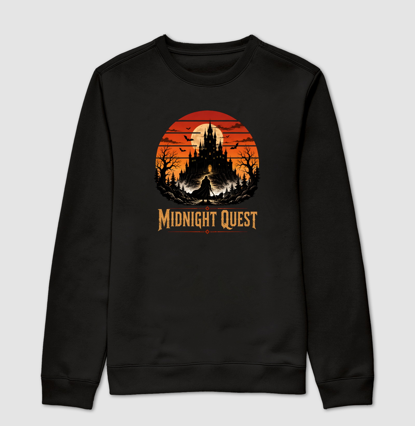 Midnight Quest - Suéter Moletom