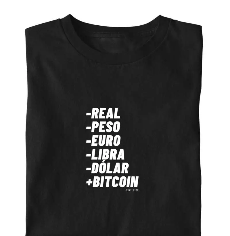 Camiseta Mais Bitcoin - 21Million