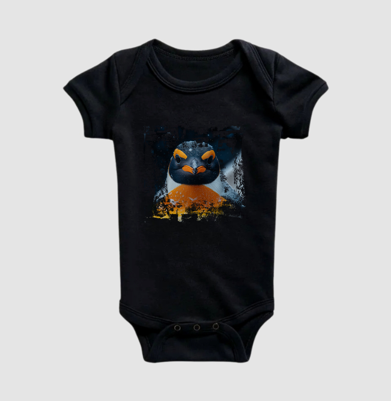 Body Infantil Pinguim Imperador