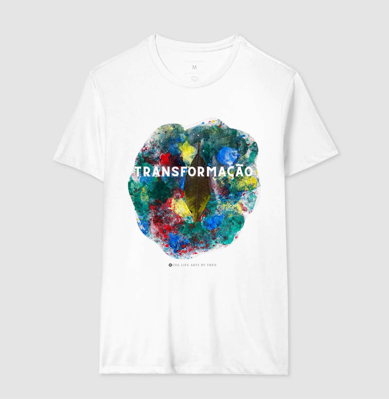 Camiseta Adulto Branca Transformação 
