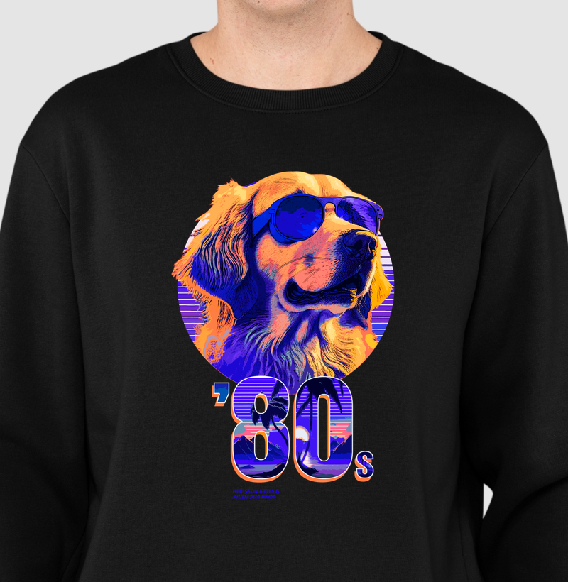 Golden 80s Blue