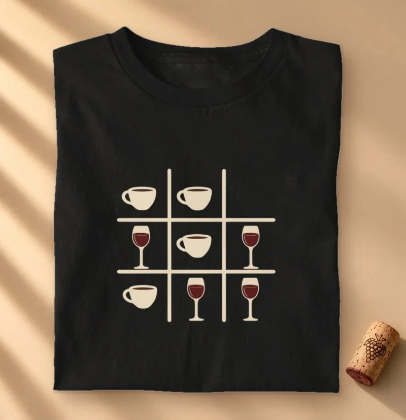 Camiseta Jogo da Velha Vinifero