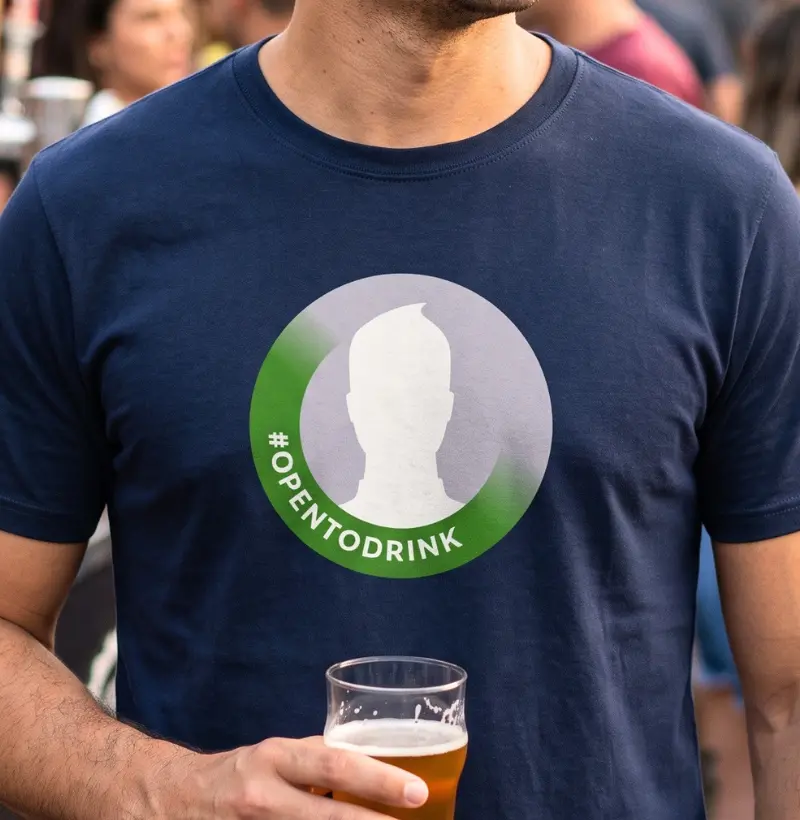 #OpenToDrink - Camiseta