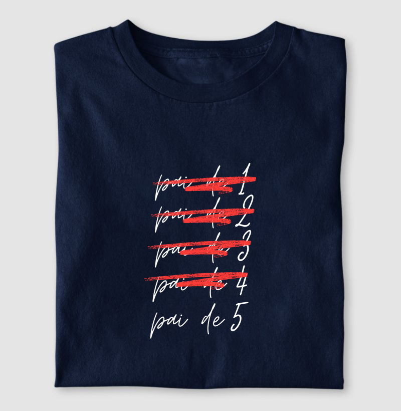 Camiseta Pai de 5