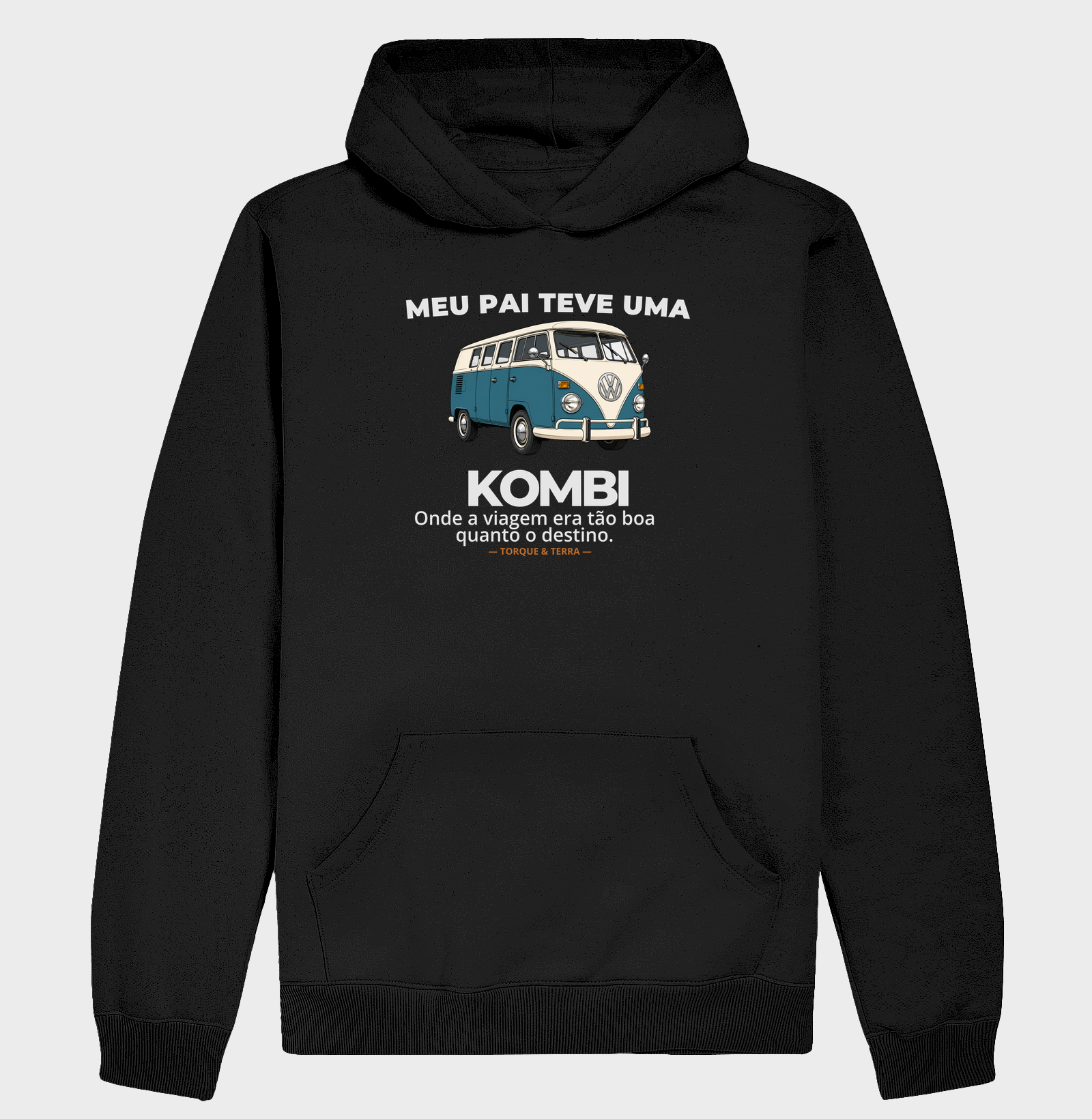 Meu pai teve uma - KOMBI - azul com branco