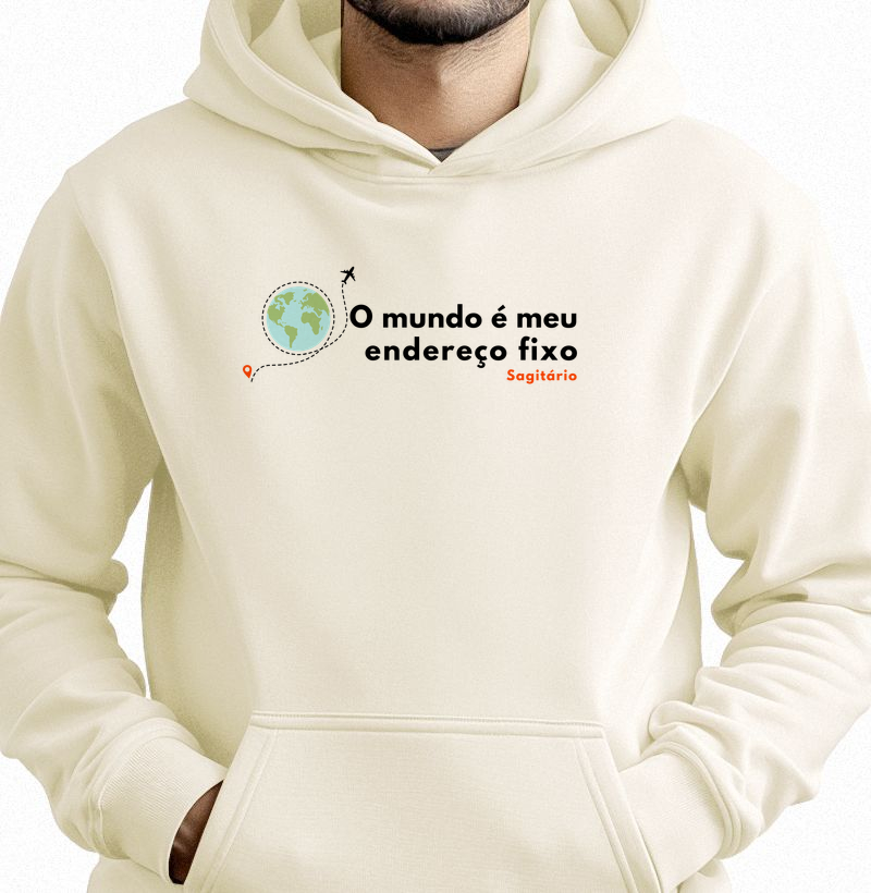 O mundo é meu endereço fixo