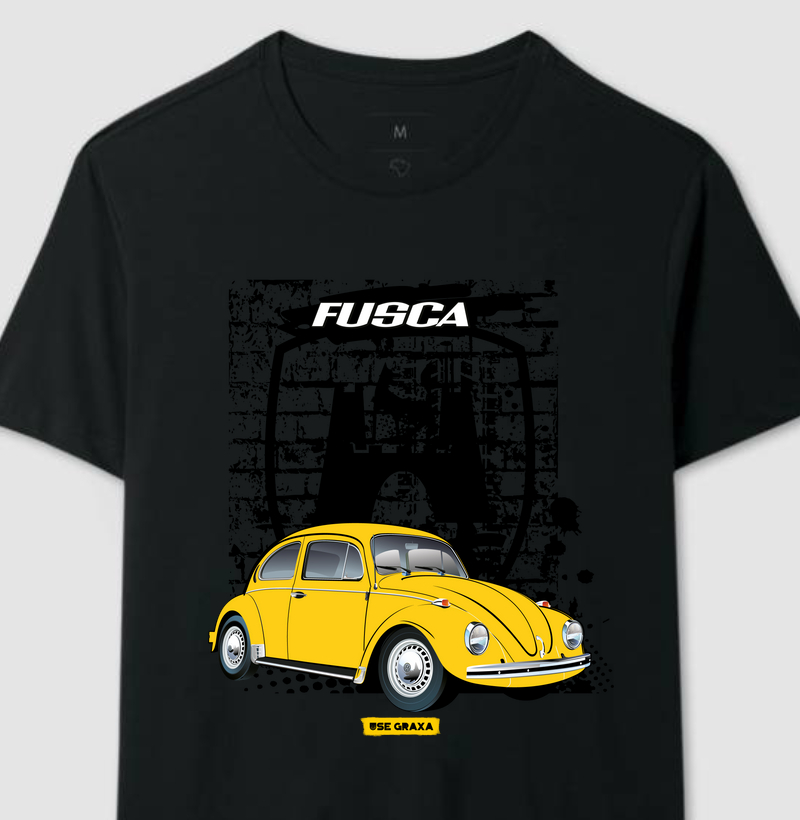 Fusca Amarelo VW Wolfsburg