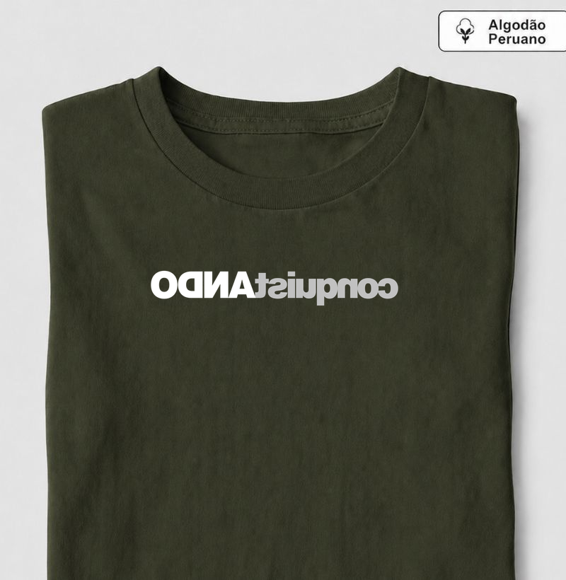 conquistANDO - Camiseta Pima