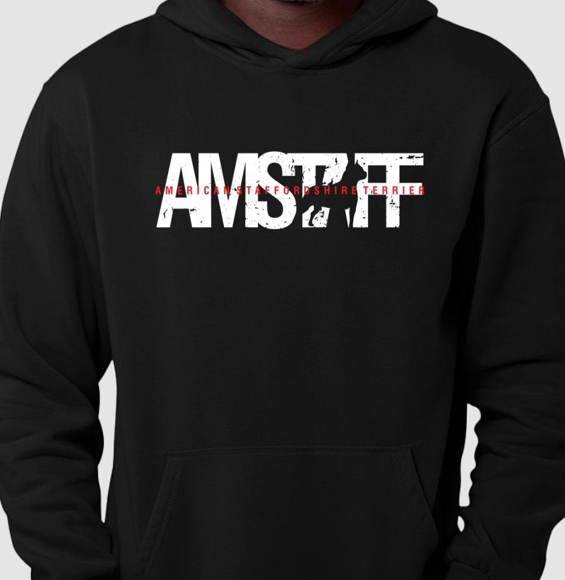 Hoodie Moletom Amstaff Sigla