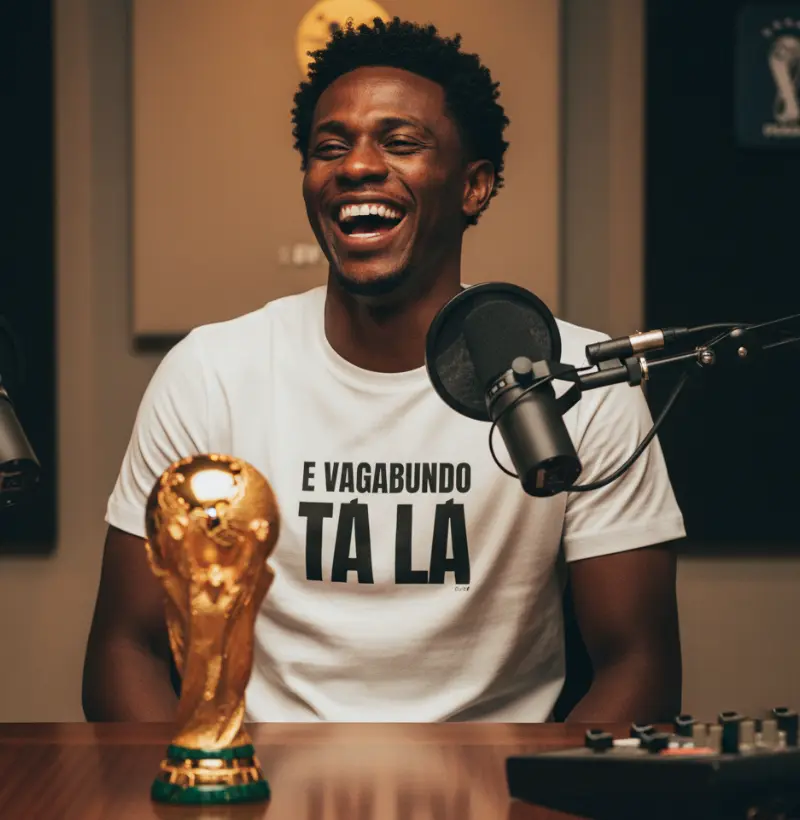 E vagabundo tá lá...