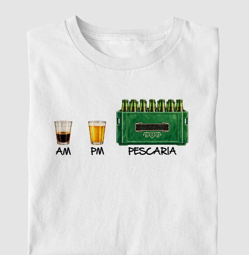 ☕ AM, 🍺 PM, 🎣 Pescaria!