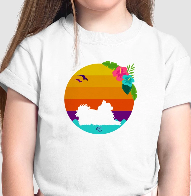 Spitz Alemão Sunset