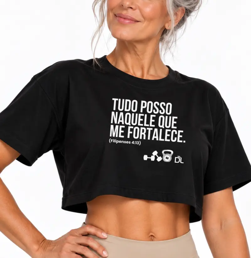 Tudo posso naquele que me fortalece - Cropped