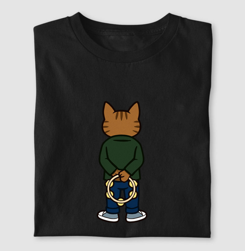 BRITPOP CAT STANCE TAMBOURINE