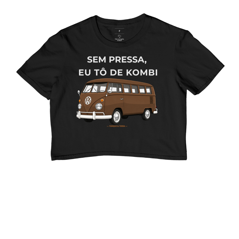 Sem pressa, eu tô de Kombi - Marrom
