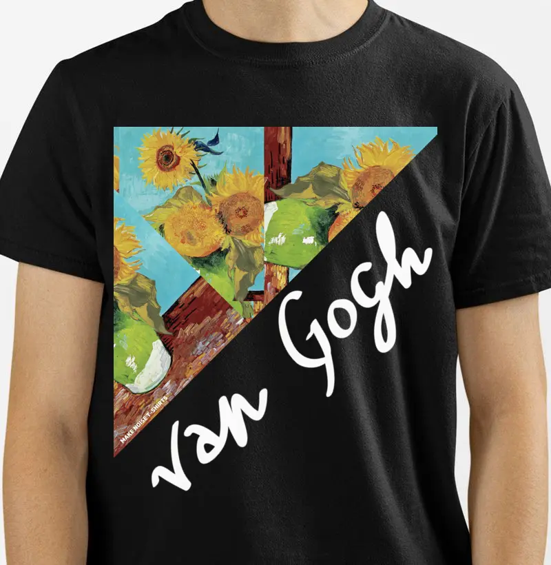 TRÊS GIRASSÓIS EM UM VASO de Vicent van Gogh