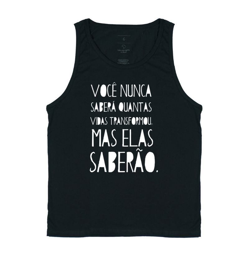 Camiseta regata | Transformar vidas