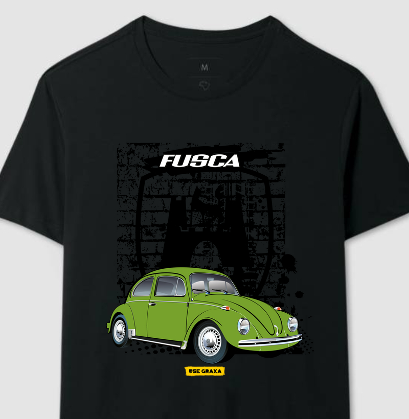 Fusca Verde Hippie VW Wolfsburg