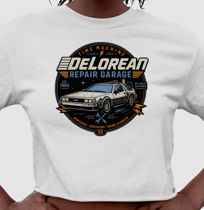 DeLorean Repair Garage