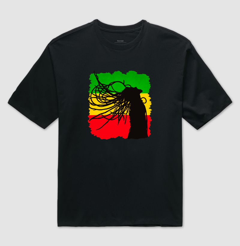 Dreads in the Wind - Camiseta Oversized