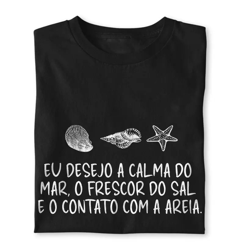 CAMISETA CALMA DO MAR
