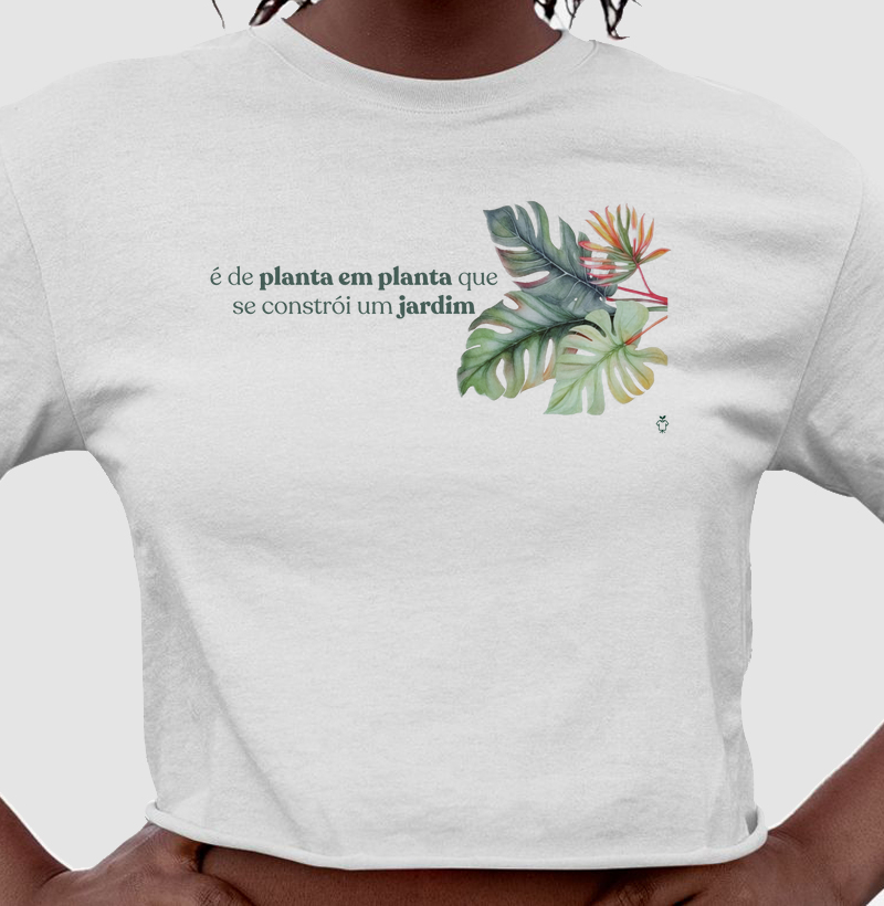 É de planta em planta que se constrói um jardim