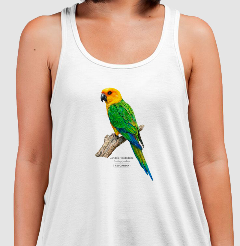 Traços Alados - Jandaia-verdadeira - Regata