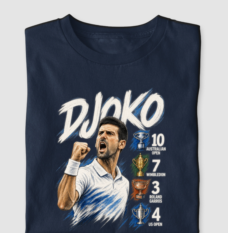 Djoko Slams - Camiseta