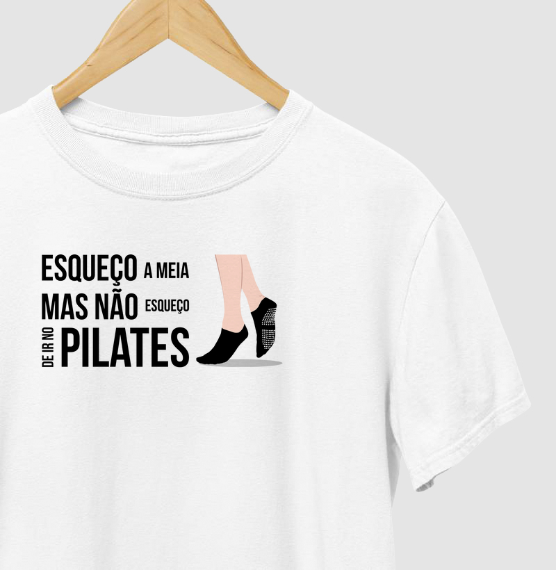Esqueço a meia, mas não esqueço de ir no Pilates!